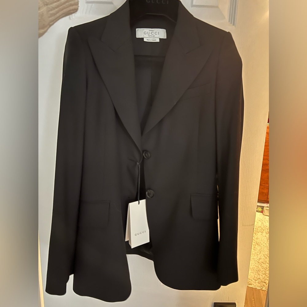 Women’s Brand New Black Gucci Blazer (NWT)